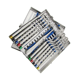 Kit de Osteótomos Angulados Rectos con Punta Cóncava, Fresa Convexa para Injertos Óseos, Instrumentos Quirúrgicos Dentales Manuales de Acero Inoxidable de BBI - Product Image 5