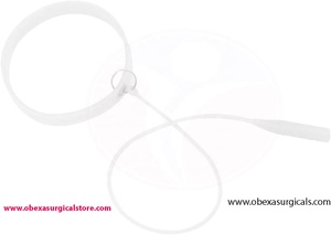 Mở Rộng Lông Mi Nhíp Giữ I Silicone Ring Nhíp Bảo Vệ I Dây Đeo Cổ Tay (Trắng) - Product Image 2