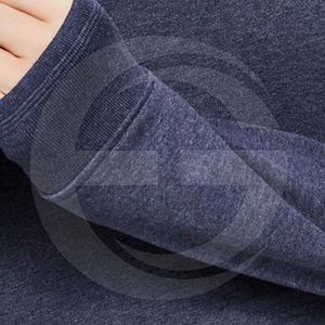 Sweat-shirt à capuche pour homme avec logo personnalisé, imperméable, col rond français, coupe ample, polyester/coton mélangé - Product Image 6
