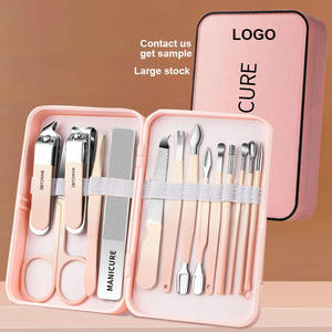 Top Selling <b>Manicure</b> Pedicure Set High Quality Custom Made Stainless Steel Lightweight <b>Manicure</b> <b>Kit</b> With Customized Packaging - Product Image 1