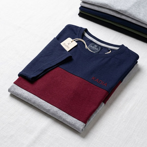 เสื้อยืดเปล่า KADIA แบบยูนิเซ็กซ์ พร้อมบริการพิมพ์โลโก้แบรนด์ตามสั่ง ผลิตจากผ้าฝ้าย/โพลีเอสเตอร์ 100% ระบายอากาศได้ดี เป็นมิตรต่อสิ่งแวดล้อม เสื้อยืดแขนสั้น - Product Image 3