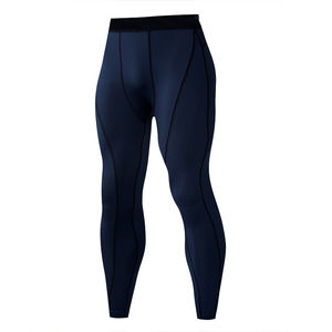 Pantalon long élastique de haute qualité pour hommes Leggings de compression respirants pour le sport - Product Image 4
