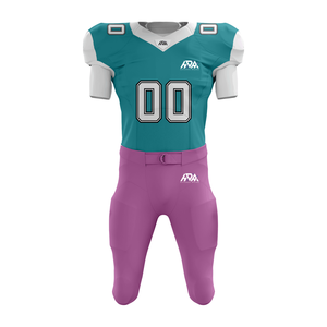 Custom American Football Uniform Set Professional Stitched Tackle Twill Jersey & Integrated <b>Padded</b> Pant American Football Wear - Product Image 3