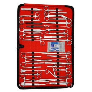 Kit de Dissection Chirurgicale 157 Pièces pour Petites Interventions – Ciseaux, Pinces, Porte-Aiguilles, Lames en Acier Inoxydable de Qualité Allemande - Product Image 6
