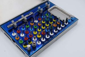 ชุดอุปกรณ์ฝังรากฟันเทียมระดับมืออาชีพ ชุดเครื่องมือผ่าตัดครบชุด สำหรับการฝังรากฟันเทียมอย่างแม่นยำ และขั้นตอนการรักษาทางทันตกรรม - Product Image 3