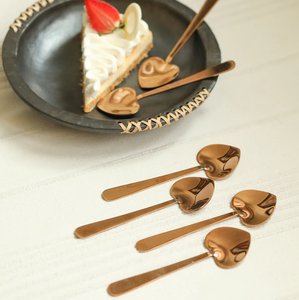 Brass Spoon <b>Set</b> Premium Dining Decoration Brass Spoon Custom Logo Mirror Polished Brass Cutlery <b>Cheap</b> price - Product Image 2