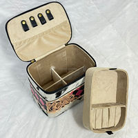 Nouvel Étui à Bijoux Personnalisé et Fait Main en Cuir de Vachette Véritable, Organisateur de Voyage Western pour Colliers et Boucles d'Oreilles