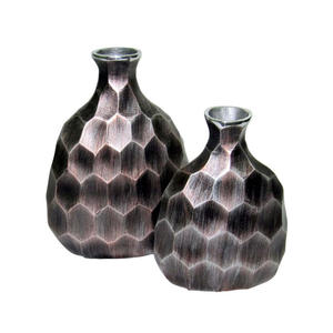 Florero de Aluminio Pulido de Primera Calidad, Adorno Decorativo para el Hogar, para Arreglos Florales y como Artículo de Regalo - Product Image 1