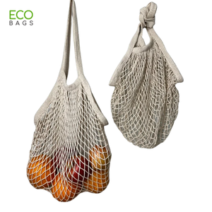 2023 Top Macrame Tote Bolsa de lona de algodón ecológica Reutilizable Patrón de letra personalizado Regalo promocional Hecho Compras de Vietnam - Product Image 5