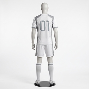 Men's <b>White</b> American <b>Football</b> Jersey Custom Number Sports Jersey Activewear Sports Clothes Performance Team Uniform - Product Image 4