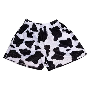 Men's Plus Size Athletic Workout Shorts Custom Wholesale Summer Running Breathable Double <b>Layer</b> Elastic Solid <b>Mid</b> Solid Color - Product Image 3