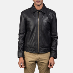 <b>Men's</b> INTRAX WORLD IW-106 Genuine Leather <b>Jacket</b> <b>Long</b> Sleeve Breathable Winter Casual Latest Design High Quality Best Popular - Product Image 5