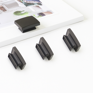 Minimalist Curved Square Zinc Alloy Cabinet <b>Knob</b> Durable Anti-Corrosion Eco-Friendly Handle <b>for</b> Kitchen Bathroom <b>Dresser</b> Drawer - Product Image 2