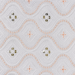 Tela africana con lentejuelas bordadas, estampado digital, encaje de malla, textil para caftanes, moda y prendas de vestir, para compradores de importación. - Product Image 1