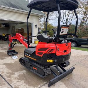 Mini Excavadora Hidráulica Eléctrica, Ligera y Fácil de Transportar, Ideal para Trabajos Pequeños - Product Image 3