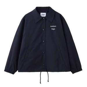 Veste coupe-vent imperméable en polyester sur mesure pour homme, qualité supérieure, modèle 2026, veste de coach, veste de travail de créateur pour homme, fabriquée par Maan Wears - Product Image 4