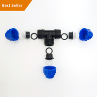 REHOME PE FITTINGS PP-KOMPRESSION PN16 PN10 HDPE-ROHR ANSCHLÜSSE 1/2 ''3/4'' 1 ''2'' FITTINGS