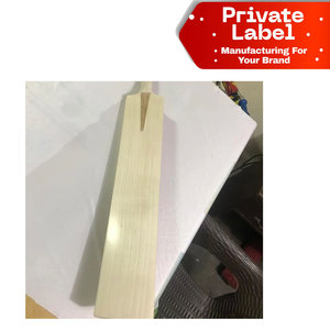 Bate de críquet de mimbre de Cachemira prémium al por mayor, bate de golpeo de alta potencia con borde grueso, bate de críquet de mimbre de Cachemira hecho a mano OEM personalizado - Product Image 1