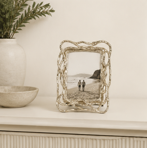 Gold Metal Branch Photo Frame Woven Irregular Shape Desk Picture Frame Tabletop Handcrafted <b>Twig</b> Frame <b>For</b> Wedding Holiday Gifts - Product Image 5