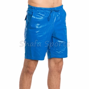 กางเกงขาสั้นหนังแท้แห้งเร็ว มีกระเป๋า ปักลายพิมพ์ลายสตรีทแฟชั่น ขายดีที่สุดปี 2024 - Product Image 4