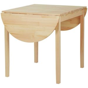 Table à manger pliante en bois stable et durable de 55 pouces, assemblée, petite taille, extensible, meubles de salle à manger - Product Image 2