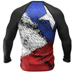 Hot Selling Professional Made Wholesale Prices Men Rash Guards Lightweight Direct Factory Supplier MMA Rush Guard For Men - Product Image 2