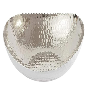 Bol décoratif pour la décoration de la maison, finition cuivre brillant, bols martelés à la main pour la table d'entrée, bol à fruits et pot-pourri - Product Image 4