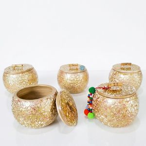 Eco Friendly Bamboo Eggshell Mosaic <b>Gift</b> <b>Box</b> Decorative <b>Ramadan</b> Eid Hamper <b>Box</b> Handmade Wholesale Supply - Product Image 4