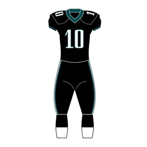 Vêtements de football américain pour hommes, respirants, de haute qualité, 100% polyester, tailles et couleurs personnalisables, très demandés - Product Image 3