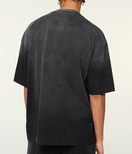 Camiseta de Algodón 100% Estampada de Alta Calidad, Estilo Retro, Holgada, con Bolsillo, para Hombre, Primavera-Verano 2025 - Product Image 4