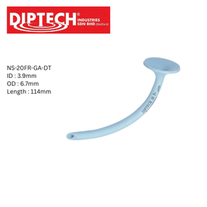 Cánula Nasofaríngea Desechable de Látex, Diseño Funcional Robertazzi, NS-20FR-GA-DT, Suave y Flexible - Product Image 1