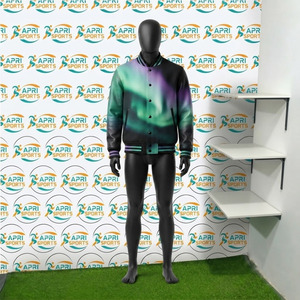 Veste varsity coupe-vent pour homme, inspirée des créateurs, à prix bas, style classique, streetwear universitaire, manteau tendance. - Product Image 2