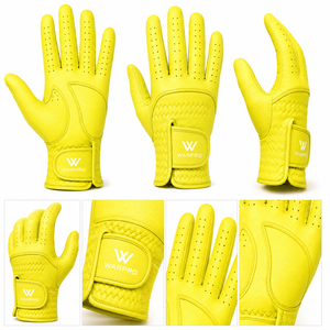 Guantes de Golf de Piel Cabretta Premium Unisex con Logotipo Personalizado Directo de Fábrica, Antideslizantes, Transpirables, con Cierre de Velcro - Product Image 3