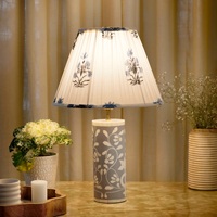 Lampe artisanale en os incrusté, design Art Déco, personnalisable pour la décoration intérieure de chambre – Abat-jour botanique pour usage intérieur