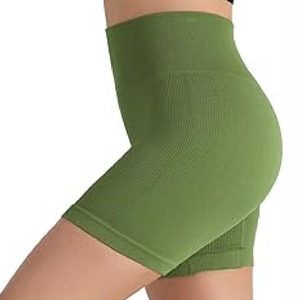 Nouveaux shorts de sport pour femmes 2026 en Spandex/Modal, leggings de fitness sans couture, shorts de yoga taille haute 220g - Product Image 4