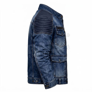 New In Stock Winter <b>Jacket</b> <b>Men</b> <b>Jeans</b> <b>Jacket</b> Streetwear Hot Sale Customized Size <b>Men</b> <b>Jeans</b> <b>Jacket</b> - Product Image 3