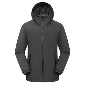 DAIZEN STAR Men's Hooded Puffer <b>Jacket</b> Breathable Windproof Zipper Front Color Blocking Winter Casual <b>Fleece</b> <b>Lining</b> Regular Fit - Product Image 1