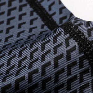 Men's Geometric <b>Patterned</b> Yoga <b>Leggings</b> Full Length Four-Way Stretch Compression Pants - Product Image 5