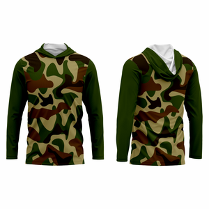 เสื้อฮู้ดน้ำหนักเบาสำหรับฤดูร้อน ผ้าโพลีเอสเตอร์ 100% ระบายอากาศได้ดี ยืดหยุ่น แห้งเร็ว สวมใส่สบาย - Product Image 4