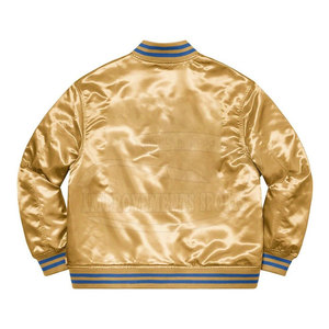 แจ็กเก็ตซาตินสำหรับผู้ชายแขนยาวผ้าซาตินแจ็กเก็ตซาตินสำหรับฤดูหนาวผลิตในปากีสถาน - Product Image 2