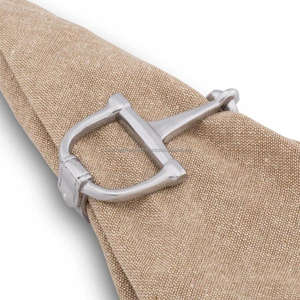 <b>Black</b> Coated Serviette Napkin Holders Collectable <b>Cloth</b> and Paper Tissue Ring Reusable Metal Napkin Ring With Custom Logo Print - Product Image 3