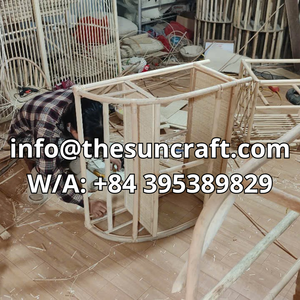 Wholesale Rattan Milk <b>Bottle</b> with Rack Kids Toy Wicker <b>Bottle</b> Set Pretend Play Role Kitchen Foods Toy Playing - Product Image 6