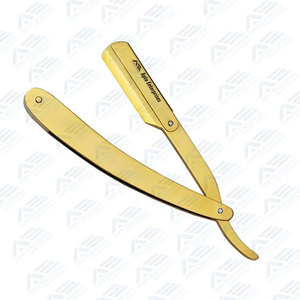 Rasoir à Lame Droite pour Rasage Professionnel et Toilettage de Précision Rasoir de Barbier en Acier Inoxydable - Product Image 3
