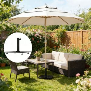 Base e Supporto per Ombrellone da Patio per Terrazze - Accessorio Premium per Arredamento Esterno - Product Image 1