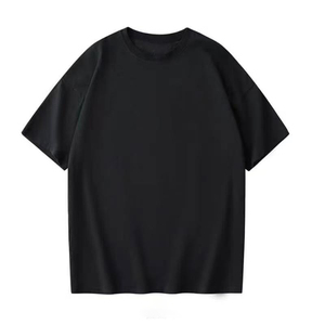 Camisetas Casuales Transpirables de Manga Corta, Color Sólido, 200GSM, CVC, con Logotipo Personalizado Bordado, Precio de Fábrica en Bangladesh, OEM - Product Image 4