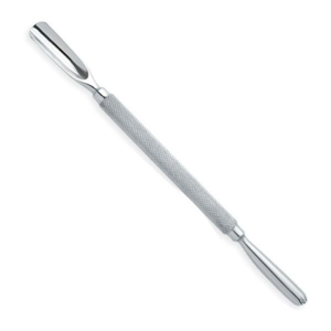 Premium Double Sided Stainless Steel Cuticle Pusher Straight Edge Trimmer Precision Nail <b>Cleaning</b> <b>Tool</b> for Manicure Pedicure - Product Image 1