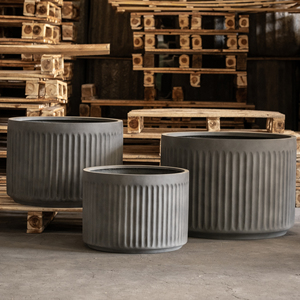 Maceta de fibra de vidrio rectangular grande pequeña decoración del hogar macetas de jardín plantas uso al aire libre arcilla artificial cemento fibra arcilla Decoración - Product Image 2