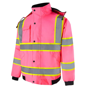 Best Selling Protection Work Wear <b>Jackets</b> New Arrival Safety Wear <b>Jackets</b> OEM Service Reflective Men's Wholesale Safety <b>Jacket</b> - Product Image 4