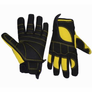 Goat Skin Safety Gloves Soft Shell Hand Protection Mechanic Gloves Anti <b>Slip</b> High Performance Bulk Working Gloves <b>Full</b> Finger - Product Image 1