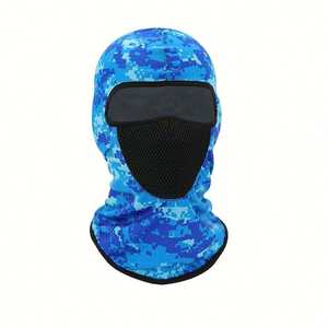 Cagoule de ski intégrale noire personnalisée à un trou, coupe-vent, imperméable, respirante, unisexe, haute qualité - Product Image 5